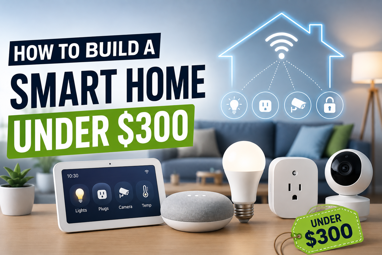 how to build a smart home under $300