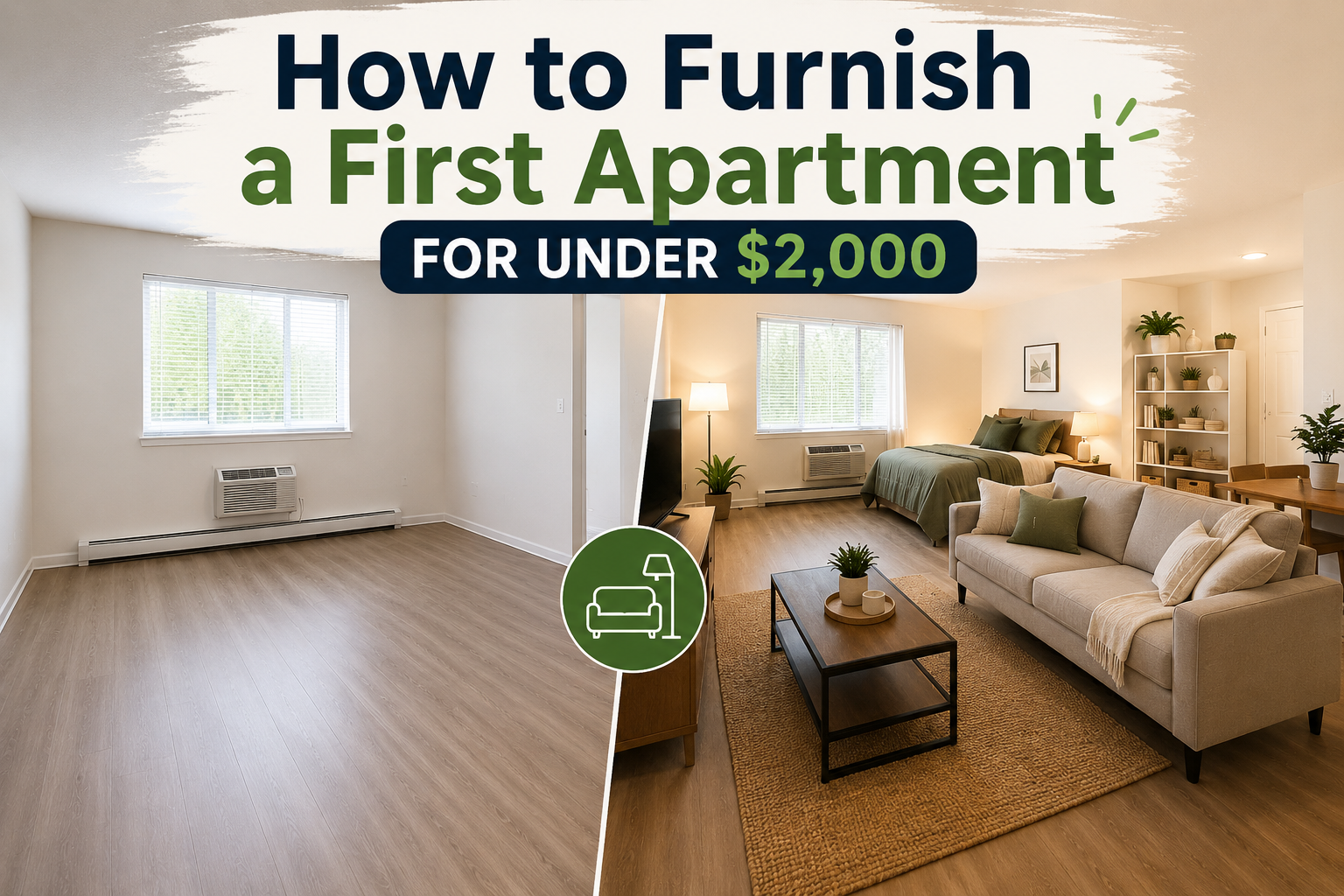 How to Furnish a First Apartment for Under $2,000
