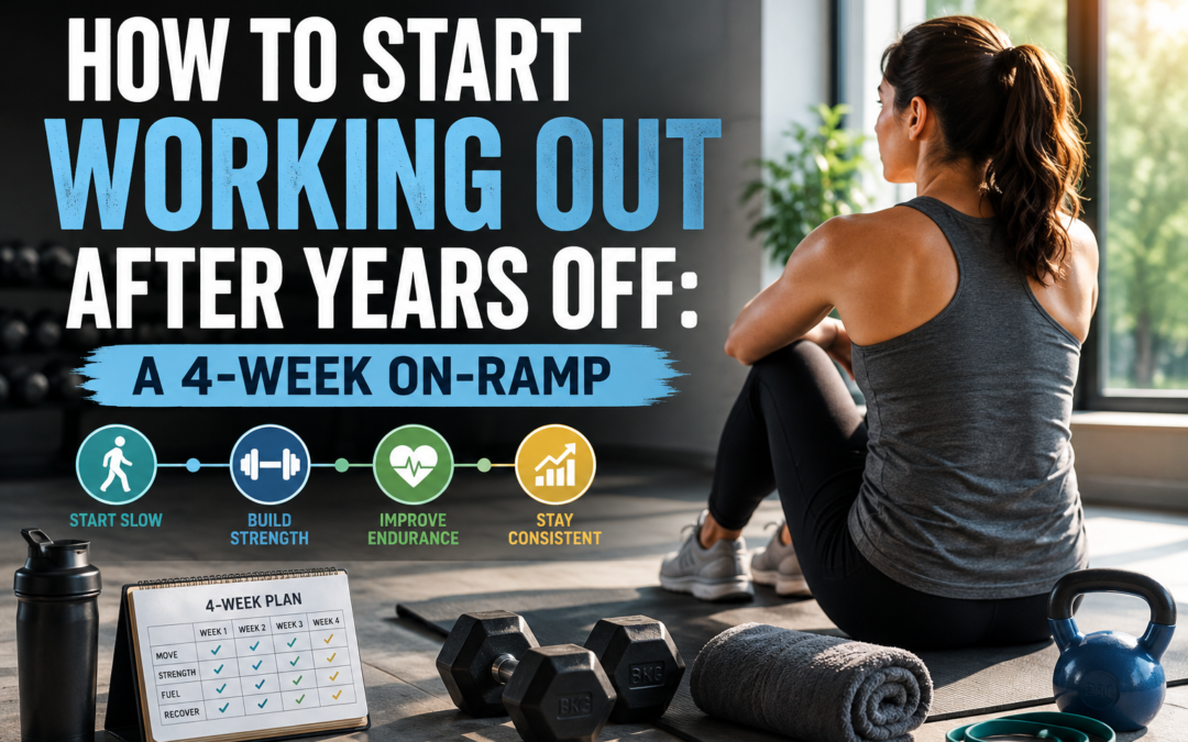 How to Start Working Out After Years Off: A 4-Week On-Ramp