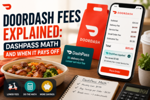 DoorDash Fees Explained: DashPass Math and When It Pays Off
