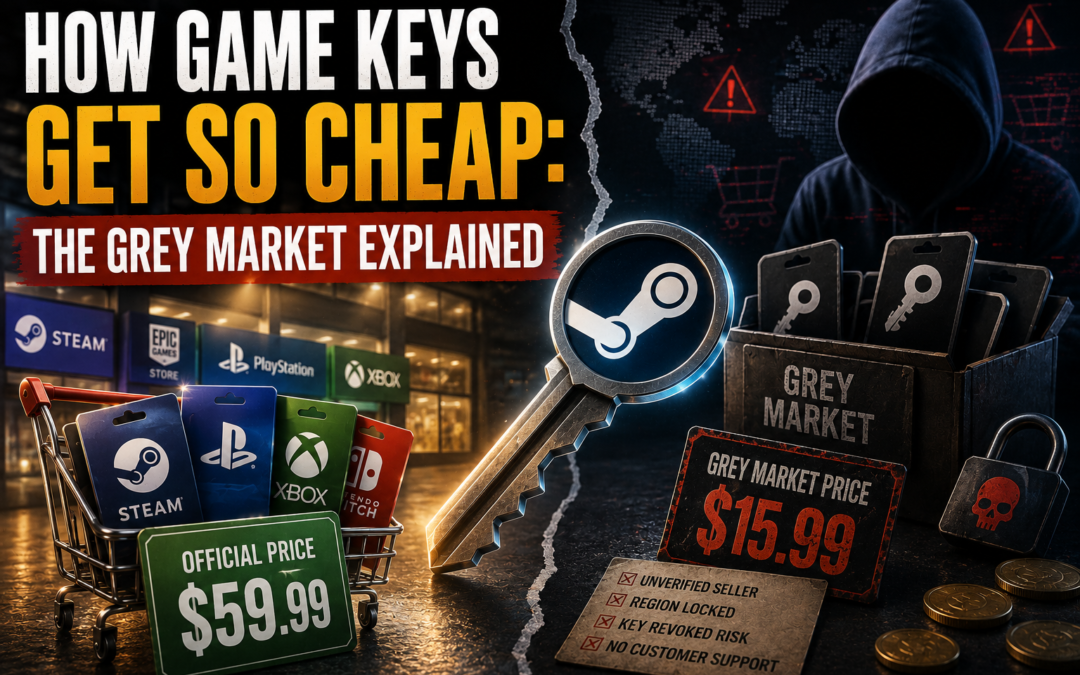How Game Keys Get So Cheap: The Grey Market Explained