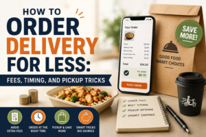 How to Order Delivery for Less: Fees, Timing, and Pickup Tricks