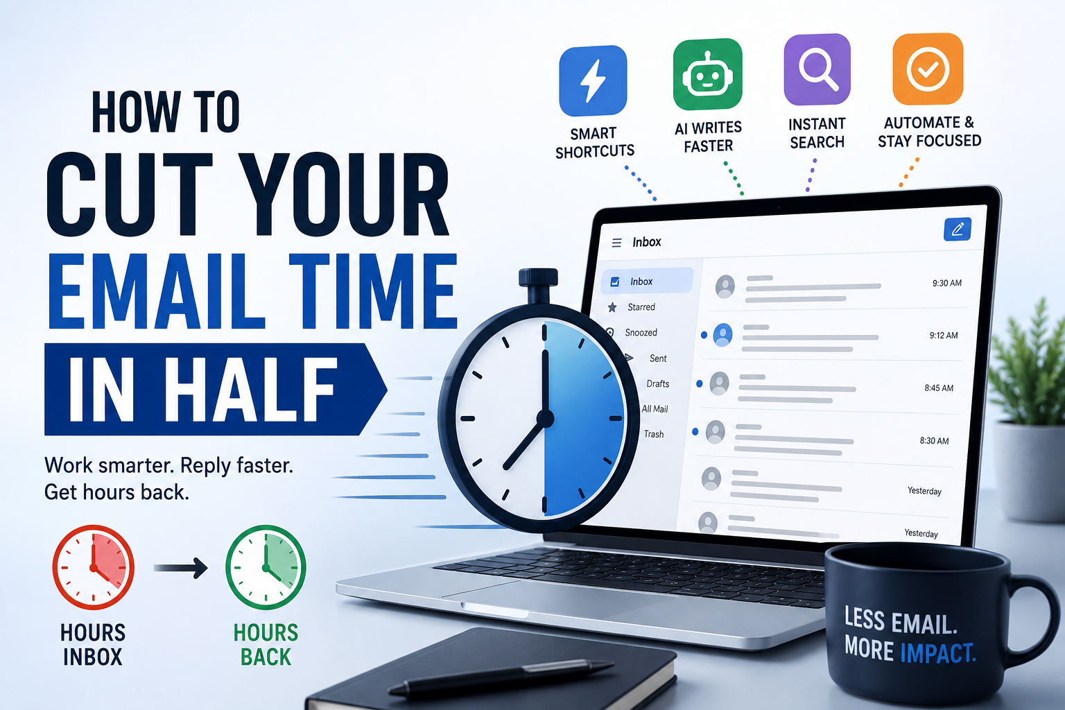 How to Cut Your Email Time in Half