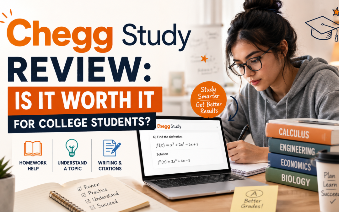 Chegg Study Review: Is It Worth It for College Students?