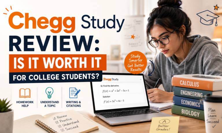 Chegg Study Review: Is It Worth It for College Students?