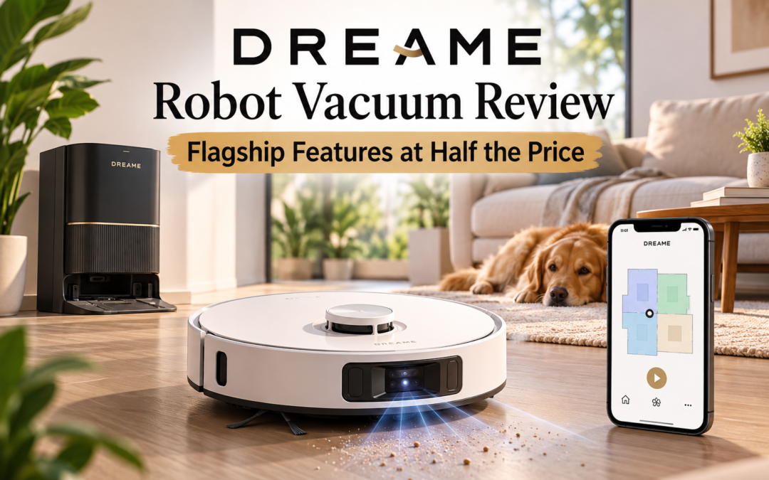 Dreame Robot Vacuum Review: Flagship Features at Half the Price