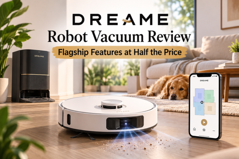 Dreame Robot Vacuum Review: Flagship Features at Half the Price