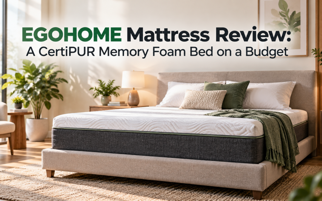 EGOHOME Mattress Review: A CertiPUR Memory Foam Bed on a Budget