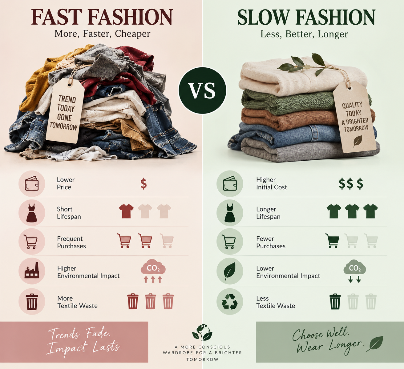 fast fashion vs slow fashion