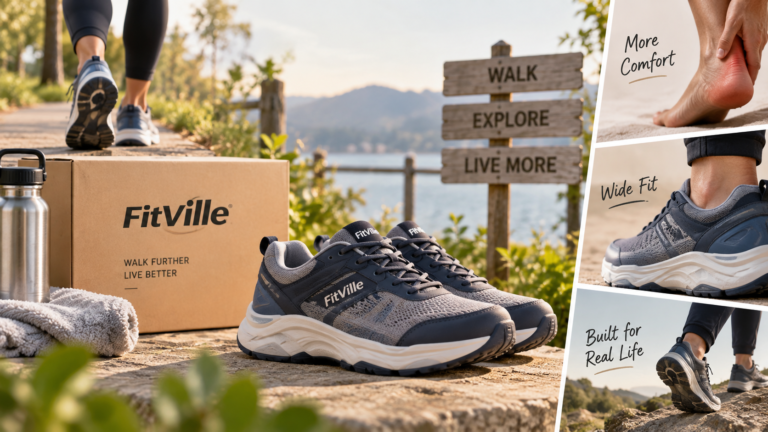 FitVille Shoes Review: Wide-Fit Footwear for Problem Feet Tested