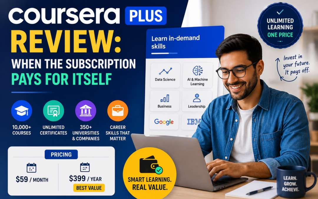 Coursera Plus Review: When the Subscription Pays for Itself