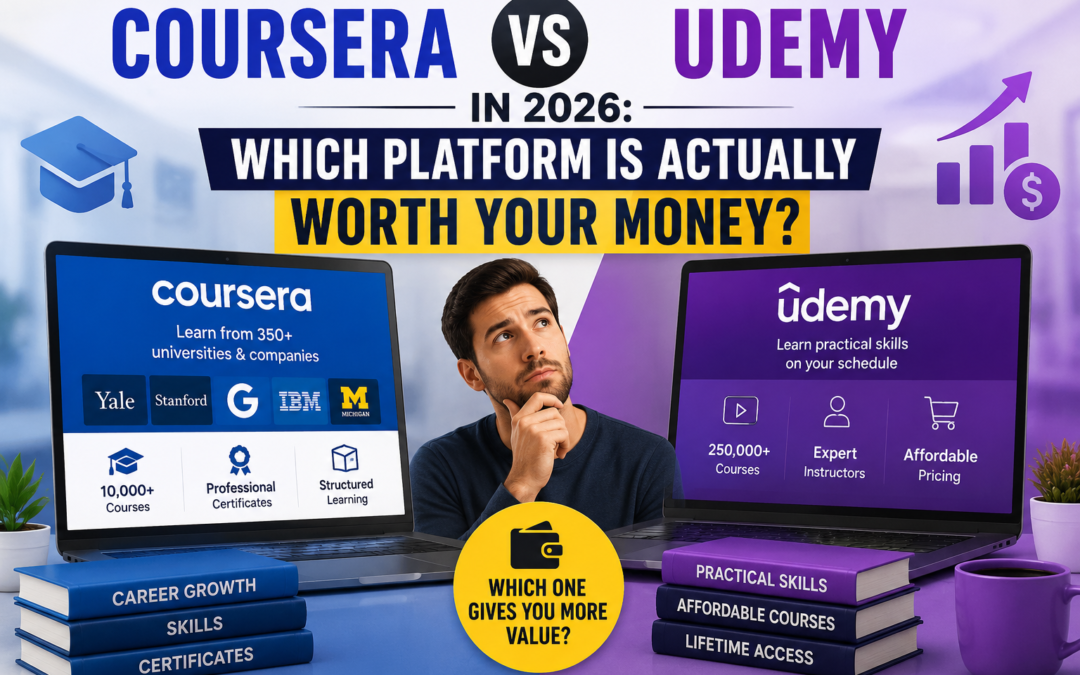 Coursera vs Udemy in 2026: Which Platform Is Actually Worth Your Money?
