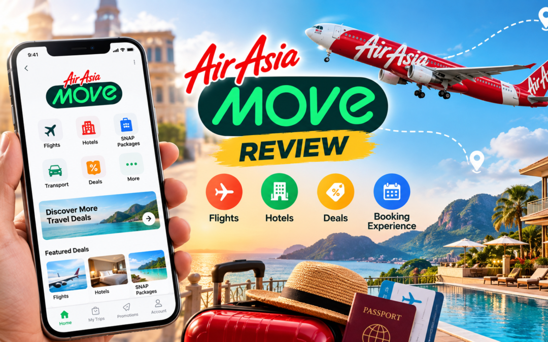 AirAsia MOVE Review: Flights, Hotels, Deals and Booking Experience