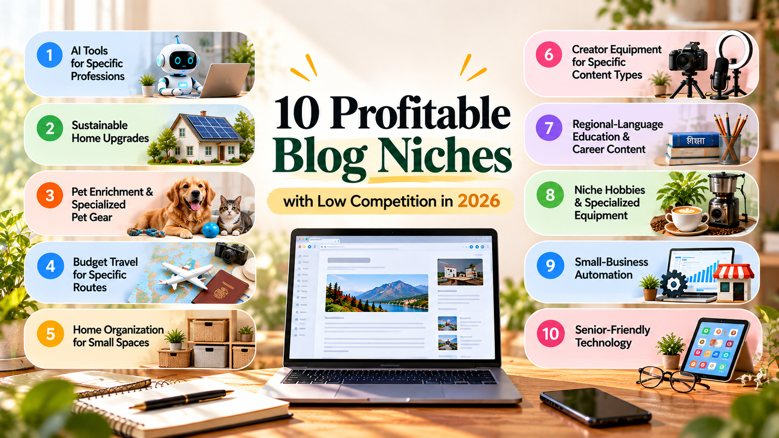 Blog Niches with Low Competition