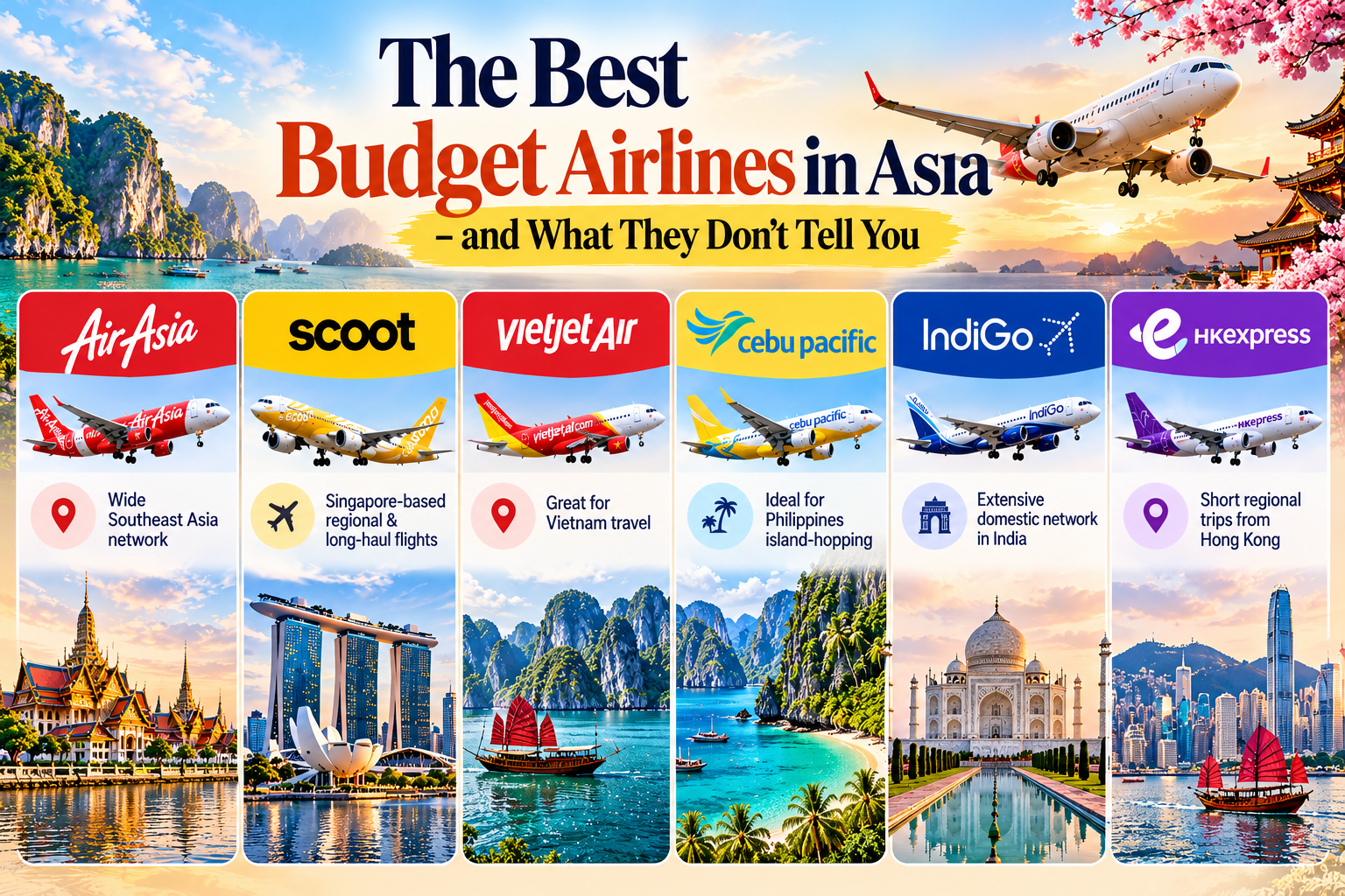 Best Budget Airlines in Asia