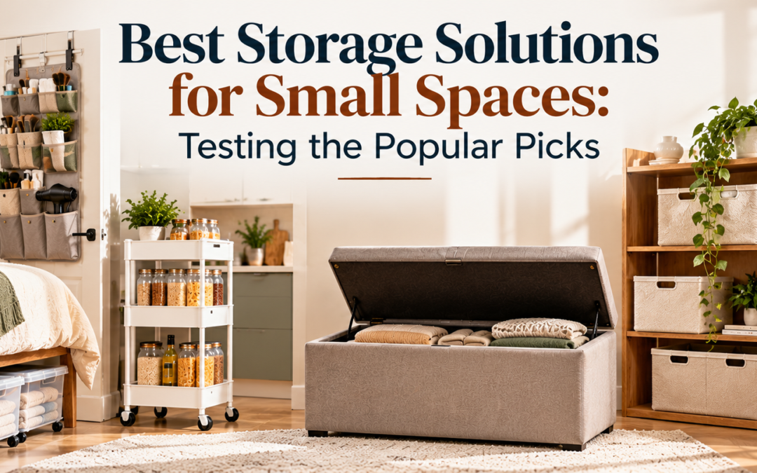 Best Storage Solutions for Small Spaces: Testing the Popular Picks