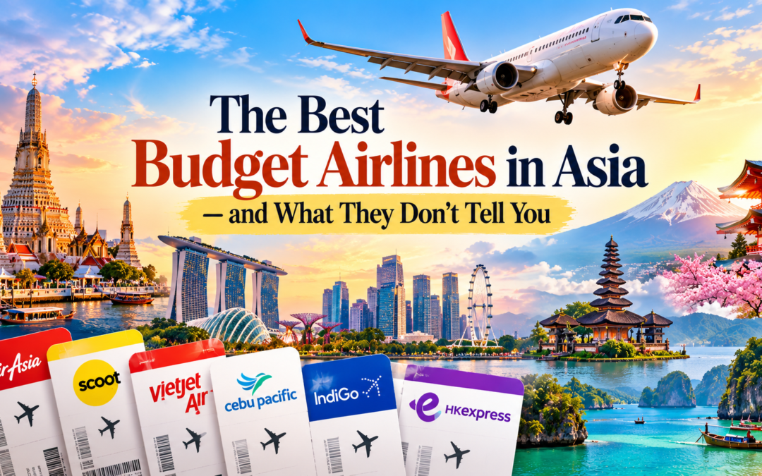 The Best Budget Airlines in Asia – and What They Don’t Tell You