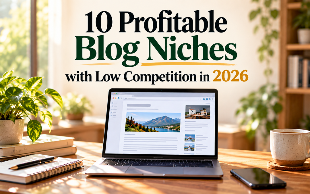 10 Profitable Blog Niches with Low Competition in 2026