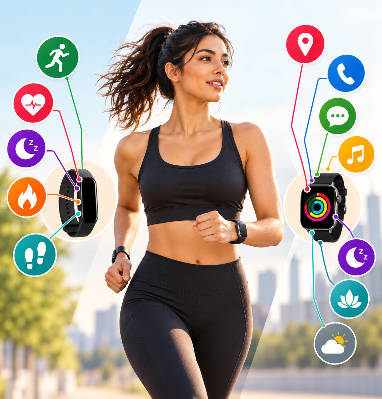 fitness trackers vs smartwatches