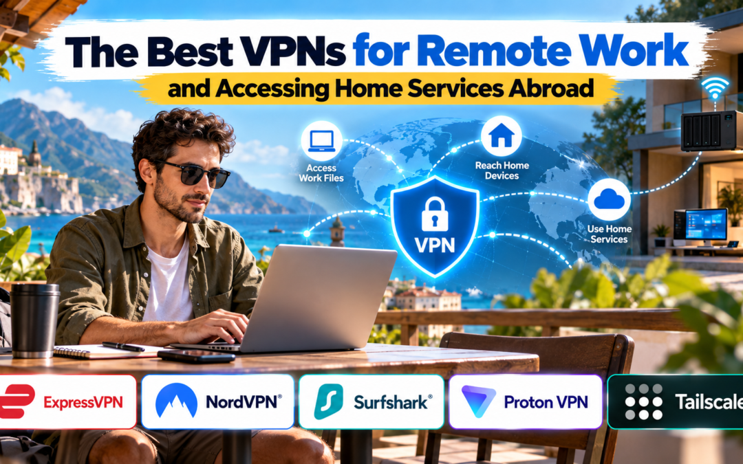 The Best VPNs for Remote Work and Accessing Home Services Abroad