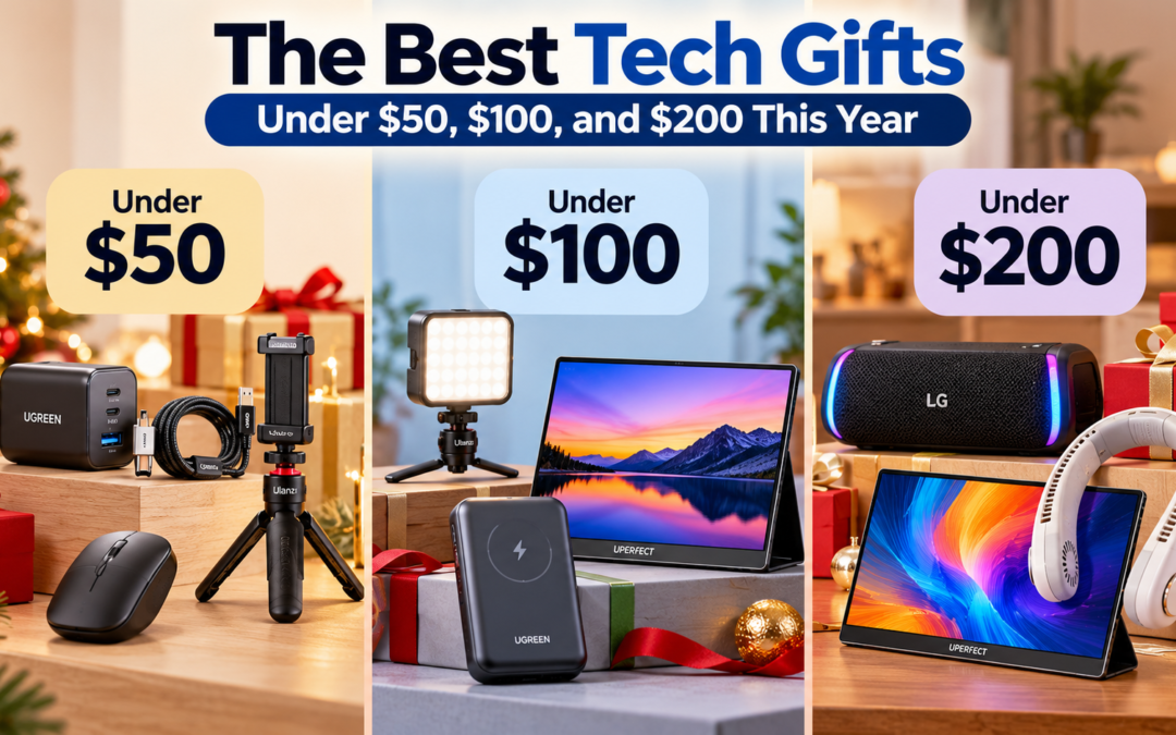 The Best Tech Gifts Under $50, $100, and $200 This Year