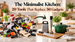 The Minimalist Kitchen: 20 Tools That Replace 50 Gadgets