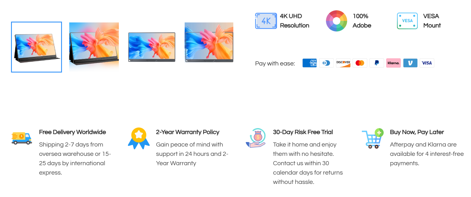 Portable Monitors for Remote Work